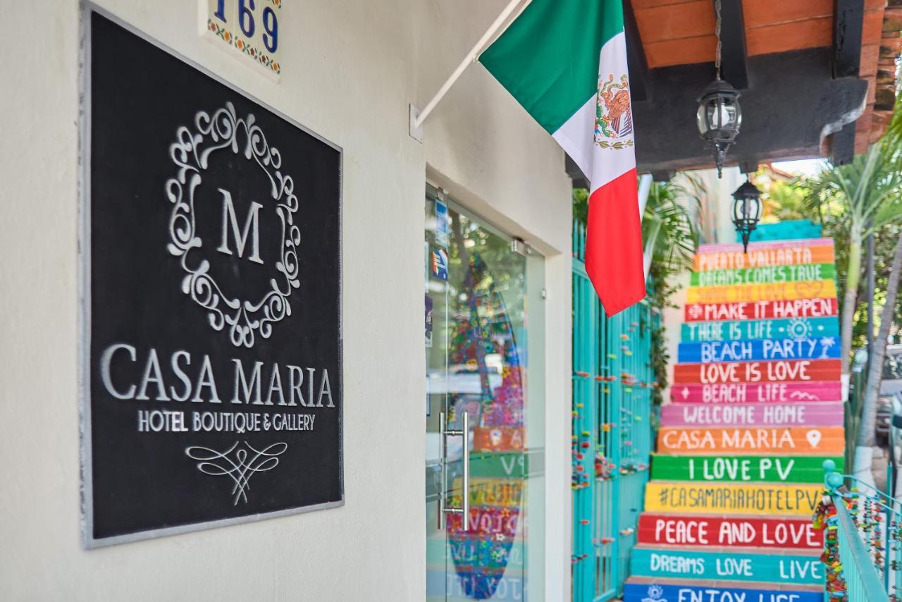 Casa Maria Hotel Boutique & Gallery Adults Only Puerto Vallarta Luaran gambar