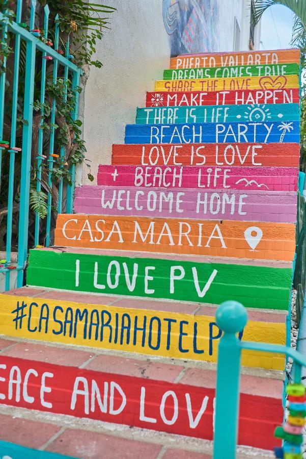 Casa Maria Hotel Boutique & Gallery Adults Only Puerto Vallarta Luaran gambar